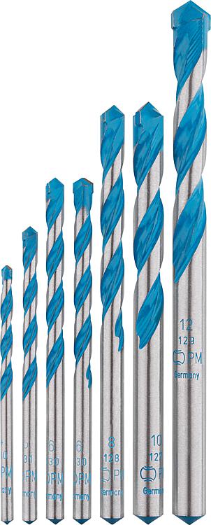 Mehrzweckbohrer-Set BOSCH® EXPERT EXPERTMultiContruction  Ø 4/5/6/6/8/10/12 mm, 7-teilig mit Zylinderschaft