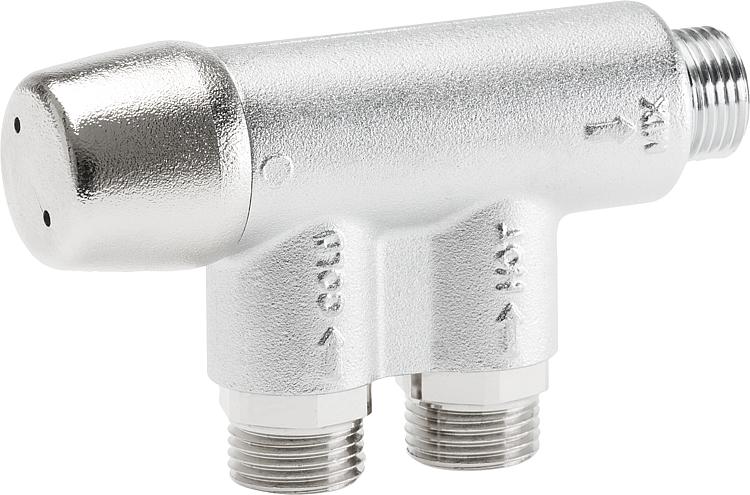 Mischventil Novamix Compact 70 Thermo. DN 15 (1/2") 25l/min, Kvs: 1,2 Mischventil Novamix Compact 70 Thermo. DN 15 (1/2") 25l/min, Kvs: 1,2