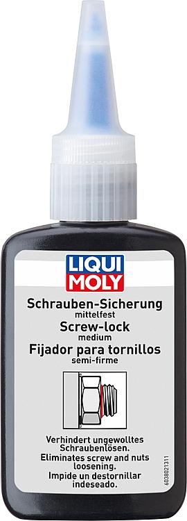 Schraubensicherung mittelfest LIQUI MOLY 50g Dosierflasche Schraubensicherung mittelfest LIQUI MOLY 50g Dosierflasche