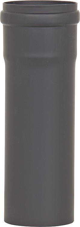Pellet-Abgasrohr 250mm Drm. 80mm, lackiert mit Silikondichtung
