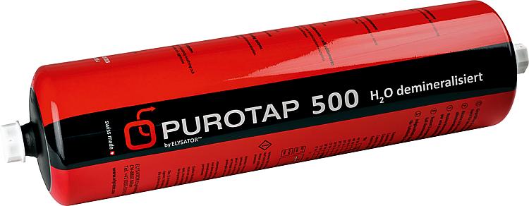 Einweg-Befüllpatrone PUROTAP 500 highpower, Deminiralisierung Einweg-Befüllpatrone PUROTAP 500 highpower, Deminiralisierung