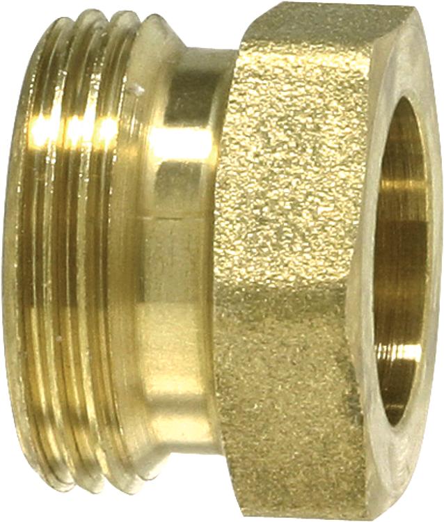 Kupplungsstück (Kontermutter) 3/8" x 3/4" Eurokonus für Th-Ventil P10V Kupplungsstück (Kontermutter) 3/8" x 3/4" Eurokonus für Th-Ventil P10V