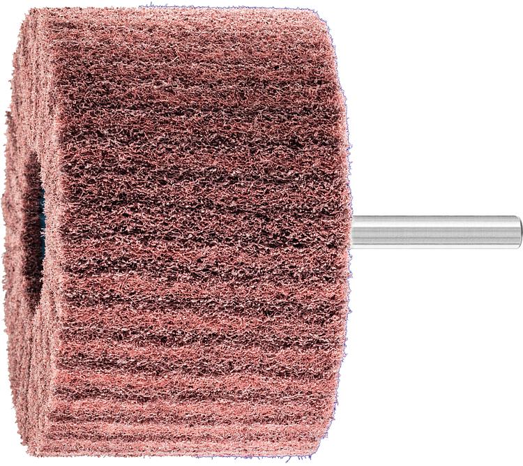 Vliesschleifstift Pferd PNL, Ø 80x50 mm, Schaft-Ø 6 mm, Körnung A 280 Vliesschleifstift Pferd PNL, Ø 80x50 mm, Schaft-Ø 6 mm, Körnung A 280