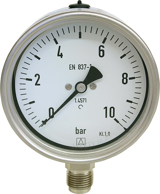 Manom.Chemie0-1,6bar100mm G1/2 Manom.Chemie0-1,6bar100mm G1/2