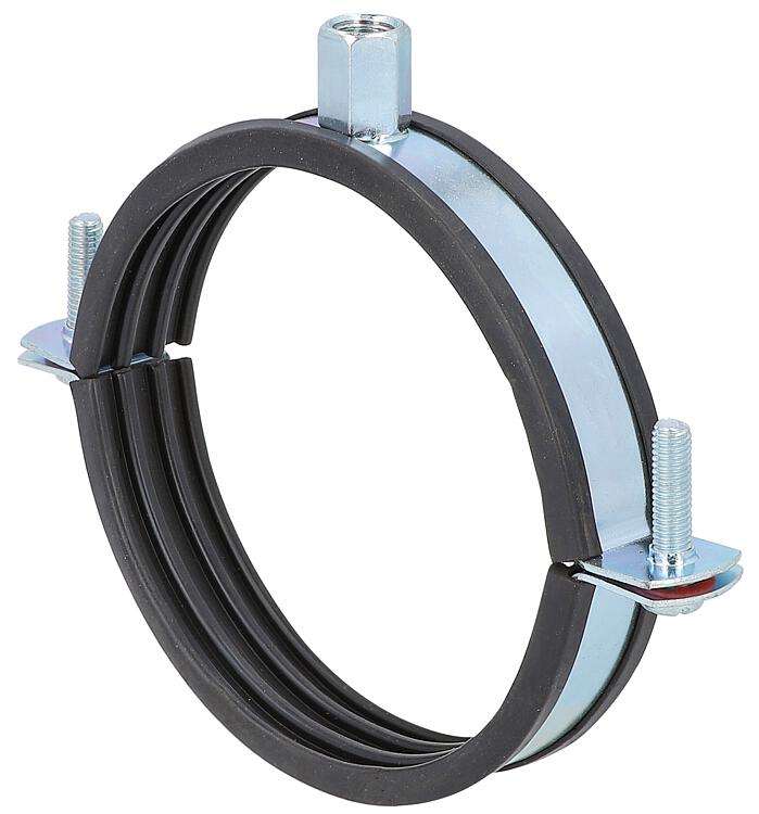Lüftungsschelle M8, verzinkt Rohr-Ø NW 100