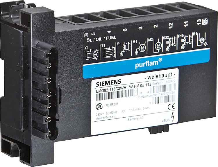 Weishaupt Feuerungsmanager / Steuergerät W-FM05 LMO82.113C2WH, 600 472 Weishaupt Feuerungsmanager / Steuergerät W-FM05 LMO82.113C2WH, 600 472