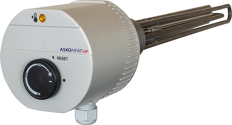 Einschraubheizkörper Typ AHIR-BI-OP 2,5kW, 400V, stufenlos, DN 40 (11/2") Einschraubheizkörper Typ AHIR-BI-OP 2,5kW, 400V, stufenlos, DN 40 (11/2")