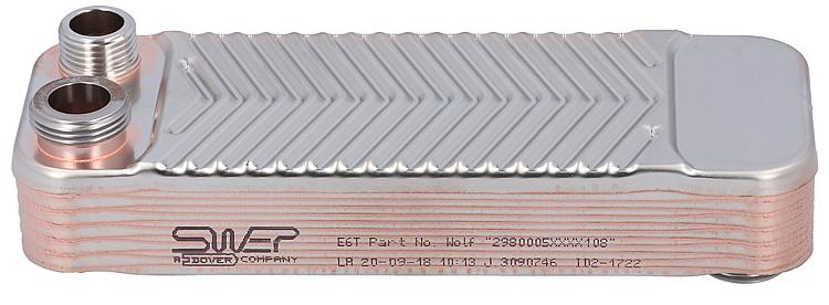 Warmwasserwärmetauscher Wolf 298000599 Warmwasserwärmetauscher Wolf 298000599
