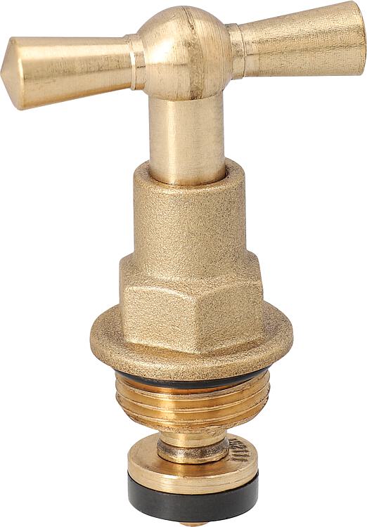Knebel-Oberteil DN10 (3/8") messing blank Knebel-Oberteil DN10 (3/8") messing blank