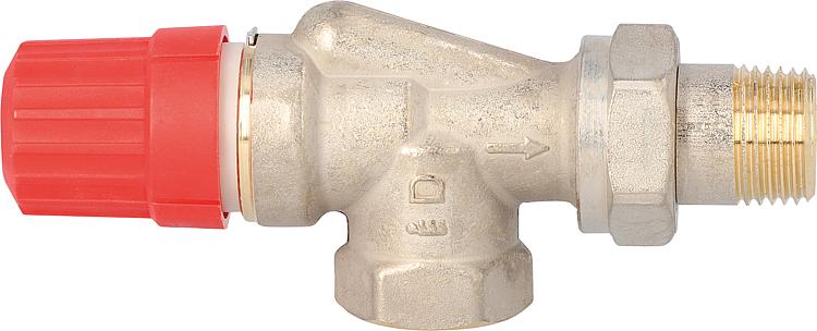 Thermostatventil Danfoss RA-N 10 UK, axialform DN10 (3/8") Thermostatventil Danfoss RA-N 10 UK, axialform DN10 (3/8")