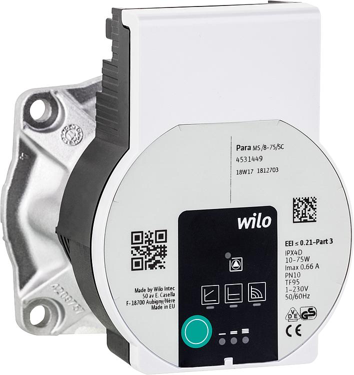 Ersatzmotor-Pumpenkopf Wilo 25/8 SC, für Easyflow MCCS Ersatzmotor-Pumpenkopf Wilo 25/8 SC, für Easyflow MCCS