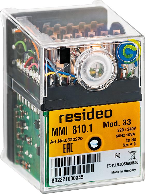 Relais Satronic MMI 810.1 Mod.33 Analoger Feuerungsautomat