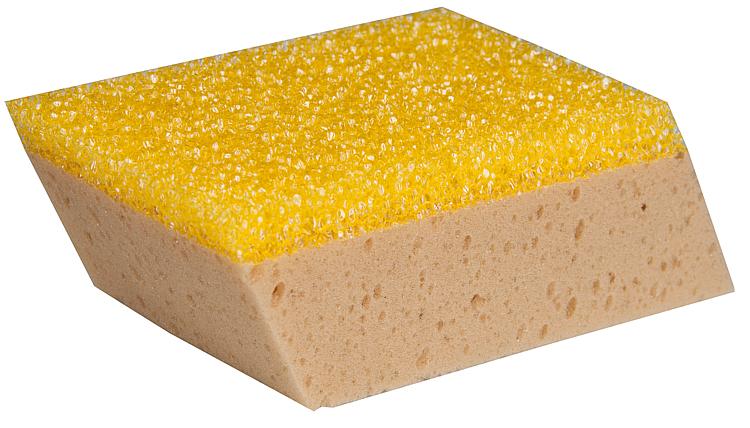 Kombi-Schwamm "DUO-PLUS" Haromac, 150x90x60mm, 2-lagig