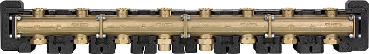 Modulverteiler DN25(1") 4-fach, bis zu 7 Heizkreise anschließbar Modulverteiler DN25(1") 4-fach, bis zu 7 Heizkreise anschließbar