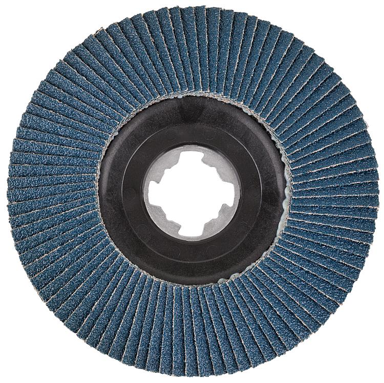 Lamellenschleifteller BOSCH gekröpft mit X-Lock Aufnahme Ø 125mm K60