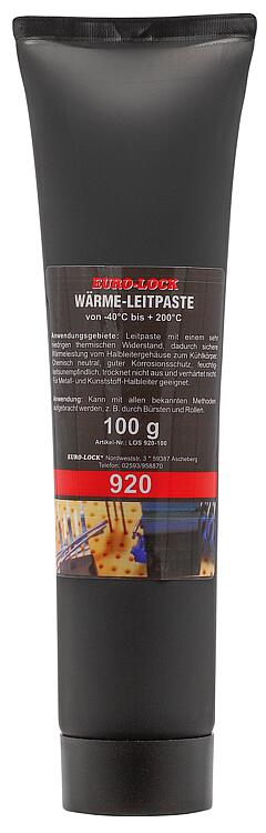 Wärmeleitpaste -40°C bis +200°C 100 g Tube WLP Euro Lock Thermisch