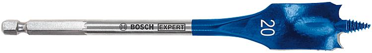 Flachfräsbohrer BOSCH® EXPERT SELFCUT Speed Ø 20,0 x 152 mm mit 1/4" Sechskantaufnahme