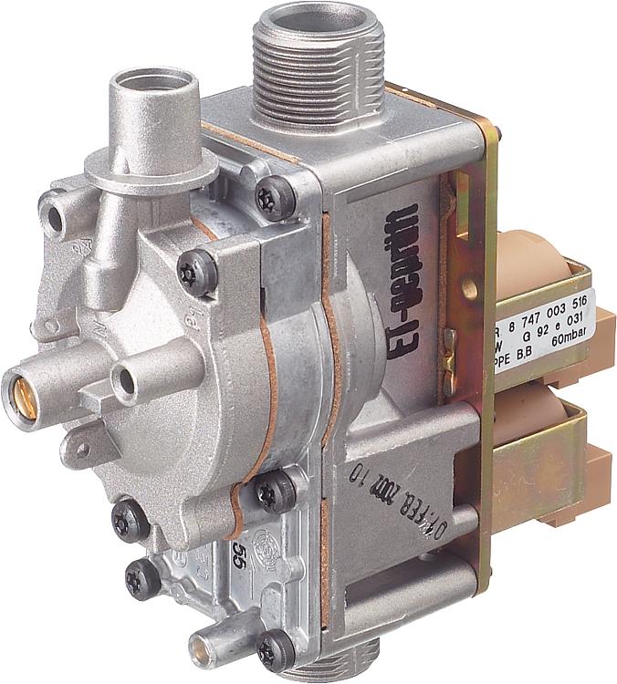 Gasarmatur für ZSBR/ZWBR 3/5/7/11-25 Ju.Nr.: 8 738 717 450