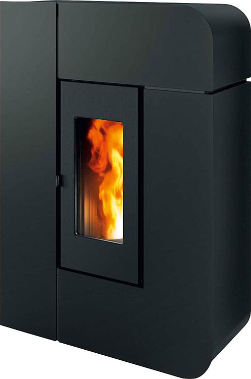 Pelletofen MCZ Alea Air 7 R, Grundgerät mit Verkleidung Schwarz Metall, 7,0 KW Pelletofen MCZ Alea Air 7 R, Grundgerät mit Verkleidung Schwarz Metall, 7,0 KW