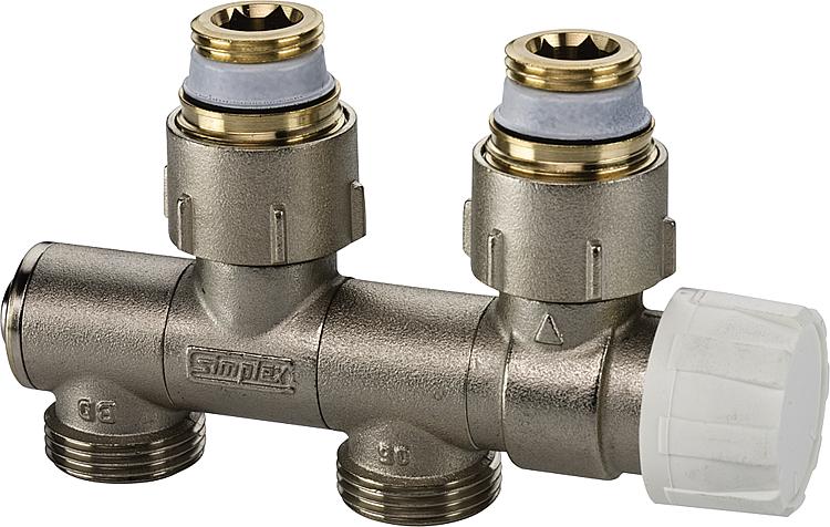 VarioCon Ventilarmatur schwenkbare Anschlüsse 3/4"Eurokonus x 1/2"AG VarioCon Ventilarmatur schwenkbare Anschlüsse 3/4"Eurokonus x 1/2"AG