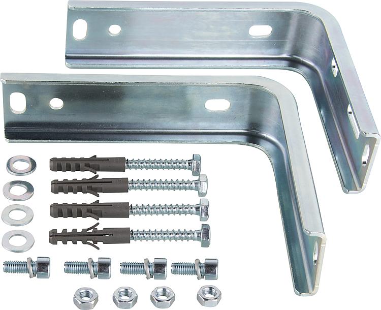 Wandhaltersatz PAW für DN25/DN32 Module,Wandabstand 100/125/150mm Wandhaltersatz PAW für DN25/DN32 Module,Wandabstand 100/125/150mm