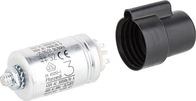 Buderus Kondensator 3MF 400V für Motor AEG für Ölbrenner 5885662 Buderus Kondensator 3MF 400V für Motor AEG für Ölbrenner 5885662