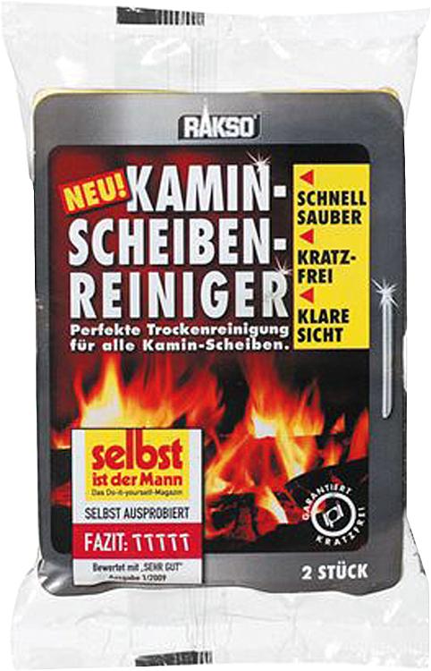 Kaminscheibenreiniger Reinigungsschwamm2er Packung Kaminscheibenreiniger Reinigungsschwamm2er Packung