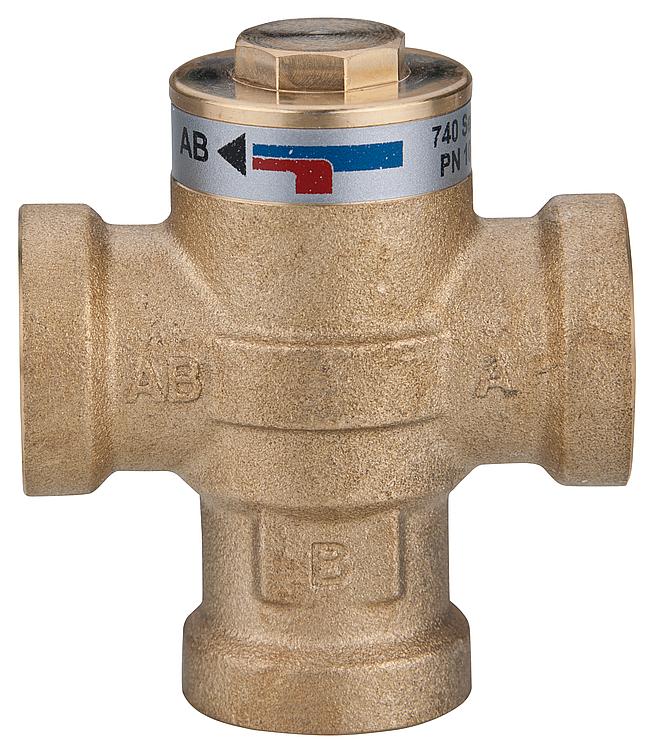 Easyflow Wood 740 Rücklaufanhebeventil 45 C, DN20 (3/4"), IG