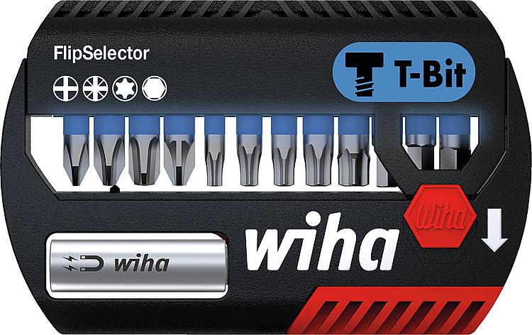 T-Bit-Set Wiha®, 25 mm, 14-tlg. 1/4" T-Bit-Set Wiha®, 25 mm, 14-tlg. 1/4"