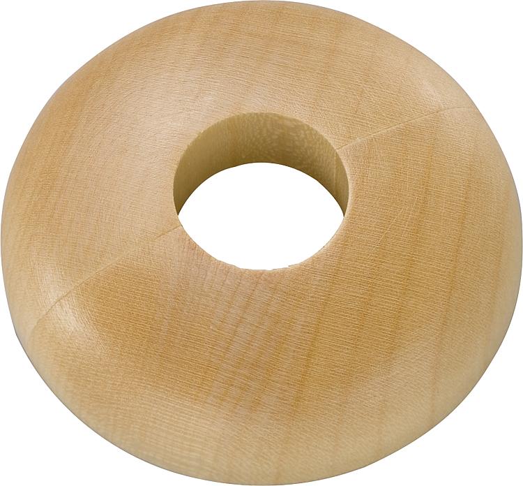 Holz-Einzelrosette Typ Schwarzwald Ahorn - 15 mm Holz-Einzelrosette Typ Schwarzwald Ahorn - 15 mm