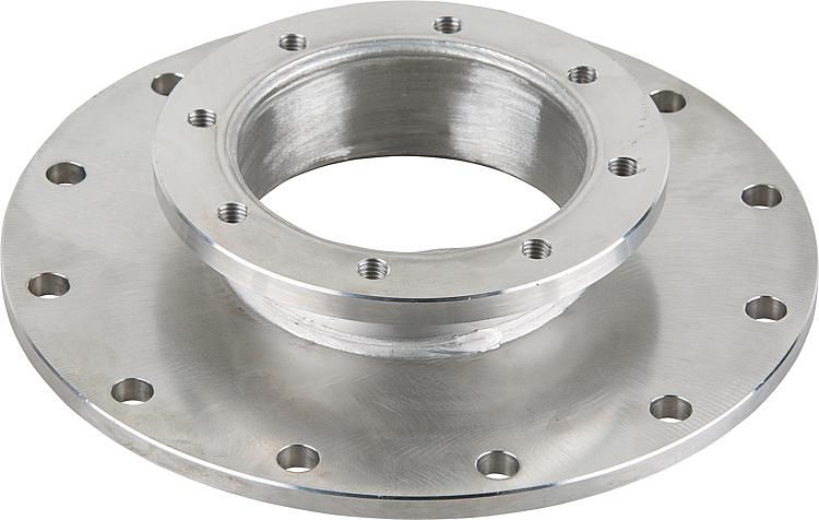 Übergangsflansch 180x430mm, Edelstahl Übergangsflansch 180x430mm, Edelstahl