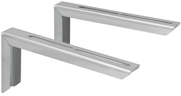 CondensBlue VA Aussenwand Wandkonsole für T-Stück mit Luftansaugung 316mm CondensBlue VA Aussenwand Wandkonsole für T-Stück mit Luftansaugung 316mm