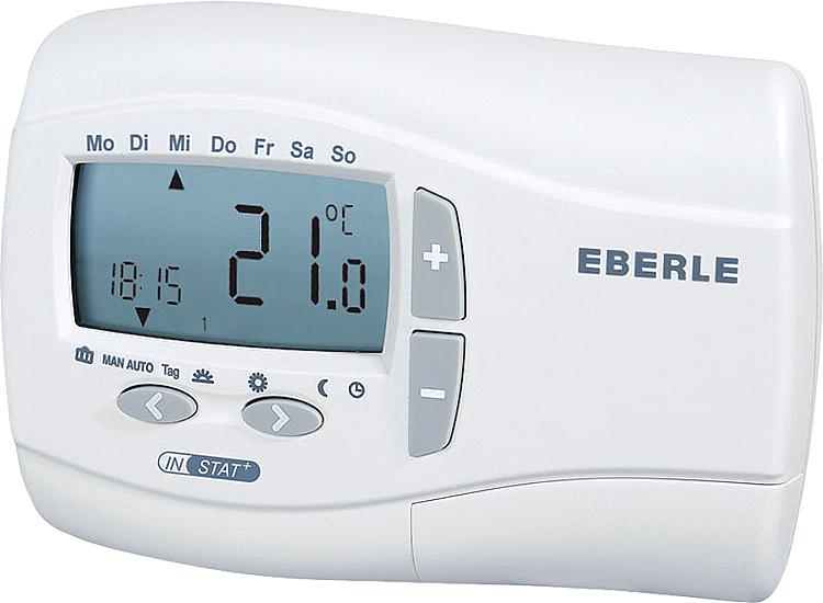 Uhrenthermostat INSTAT plus 2r Raumregler, Batteriebetrieb Temperaturbereich 7 - Uhrenthermostat INSTAT plus 2r Raumregler, Batteriebetrieb Temperaturbereich 7 -