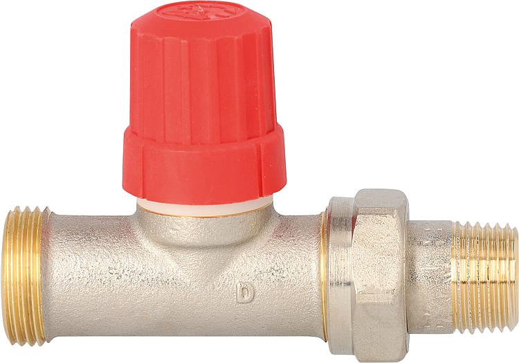 Thermostatventil Danfoss RA-N15, Durchgang, DN15 (1/2")xDN20 (3/4") Eurokonus Thermostatventil Danfoss RA-N15, Durchgang, DN15 (1/2")xDN20 (3/4") Eurokonus