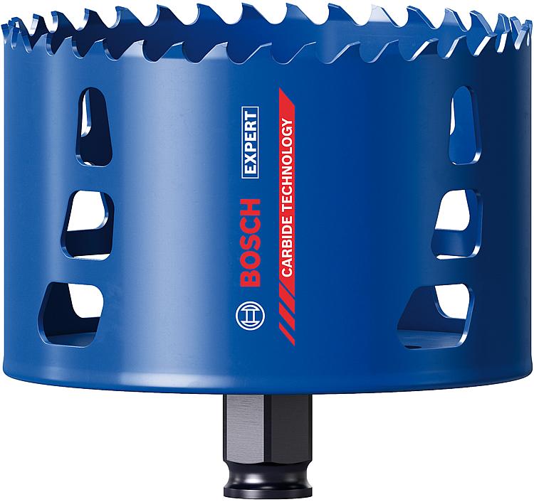 Lochsäge BOSCH® EXPERT ToughMaterial, mit PowerChange Plus Aufnahme Ø 105 mm, Arbeitslänge 60 mm Lochsäge BOSCH® EXPERT ToughMaterial, mit PowerChange Plus Aufnahme Ø 105 mm, Arbeitslänge 60 mm