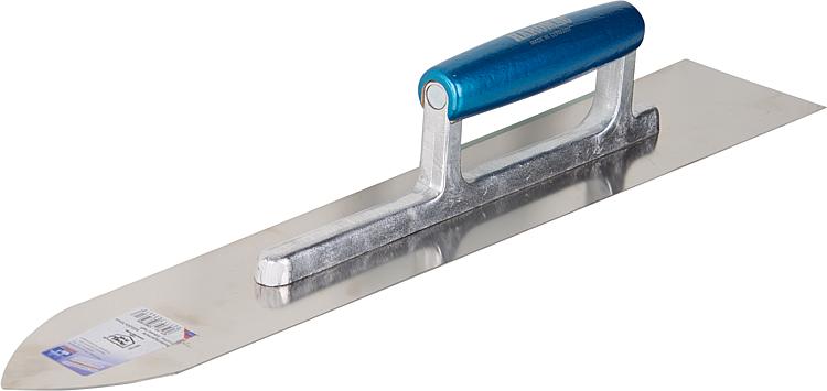 Bodenlegerkelle 500x90x70mm Edelstahl, rostfrei, 0,7mm Bodenlegerkelle 500x90x70mm Edelstahl, rostfrei, 0,7mm