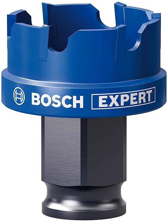 Lochsäge BOSCH® EXPERT Carbide SheetMetal, mit PowerChange Plus Aufnahme Ø 30 mm, Arbeitslänge 20 mm Lochsäge BOSCH® EXPERT Carbide SheetMetal, mit PowerChange Plus Aufnahme Ø 30 mm, Arbeitslänge 20 mm