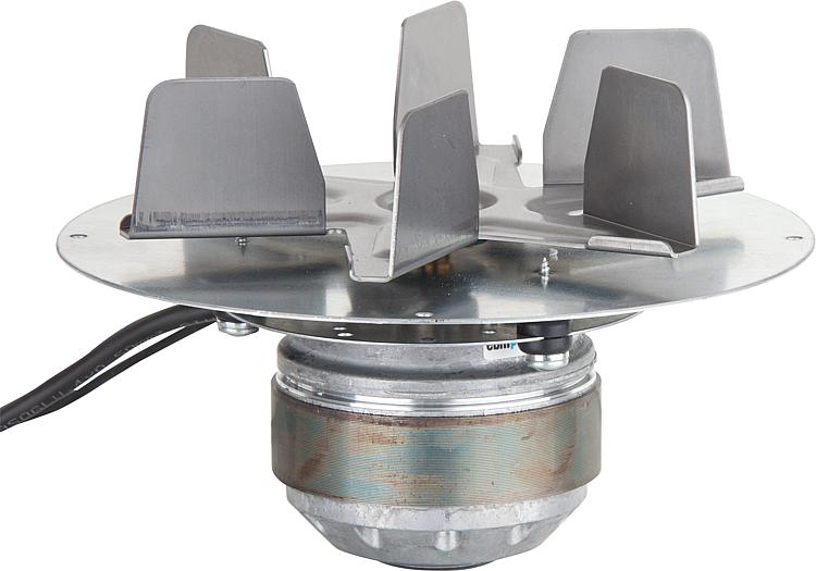 Rauchabsauggebläse mit Encoder zu MCZ Pelletofen Rauchabsauggebläse mit Encoder zu MCZ Pelletofen