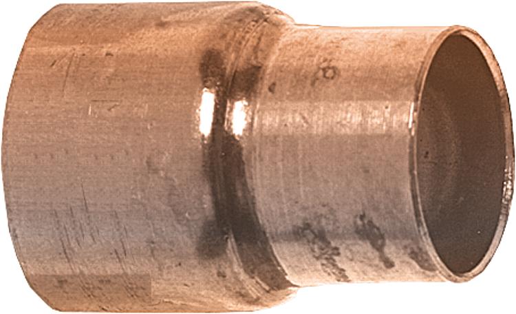 Kupferlötfitting 5240 Reduziermuffe 10 x 8 mm (I/I) Kupferlötfitting 5240 Reduziermuffe 10 x 8 mm (I/I)