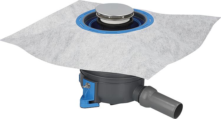 Duschwannenablauf ORIO DallBox Select, Edelstahl matt, DN50 (2")