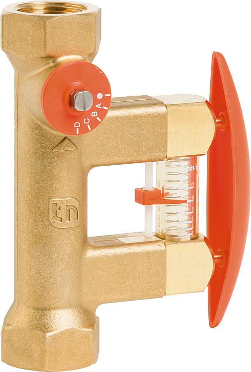 Abgleichventil Tacosetter Bypass Solar 130, DN 25 (1") IG 10-40l/min, Kvs: 8,1 Abgleichventil Tacosetter Bypass Solar 130, DN 25 (1") IG 10-40l/min, Kvs: 8,1