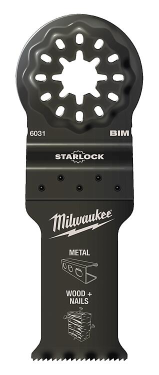 Tauchsägeblatt Milwaukee Bi-Metall, Starlock, 28 x 47 mm Tauchsägeblatt Milwaukee Bi-Metall, Starlock, 28 x 47 mm