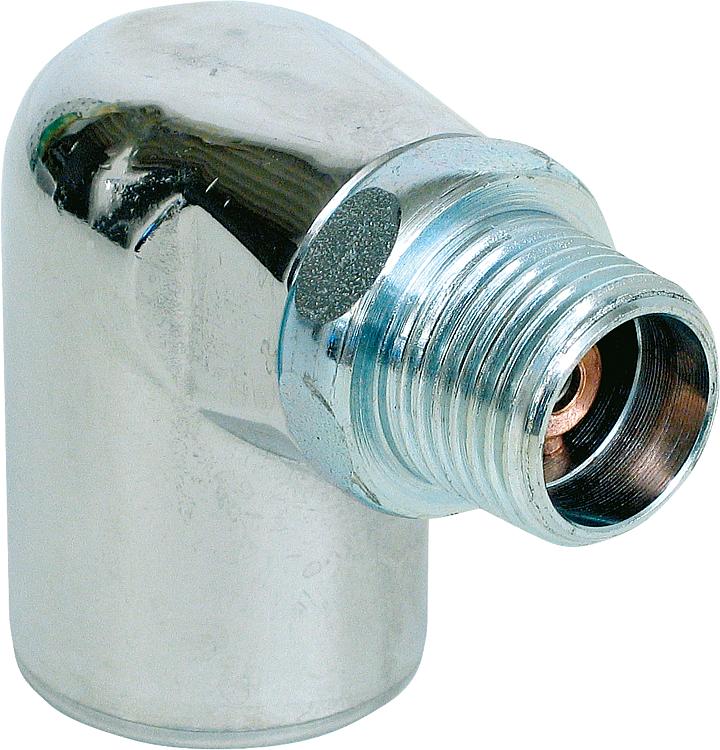 Allgas - Steckdose - Eckform aus Messing mit integriertem Brandschutzventil (TAE) Allgas - Steckdose - Eckform aus Messing mit integriertem Brandschutzventil (TAE)