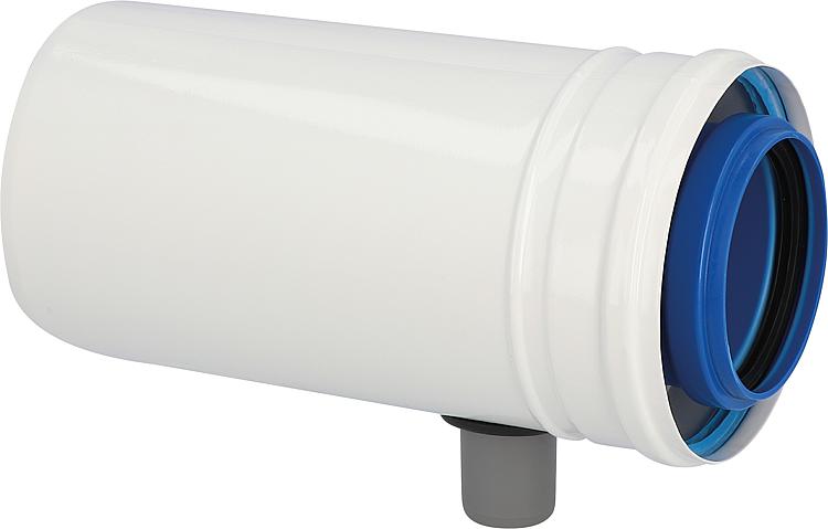 CondensBlue AZ Kondensat-Ablauf DN 60/100, mit Kondensatanschluss M20 AG