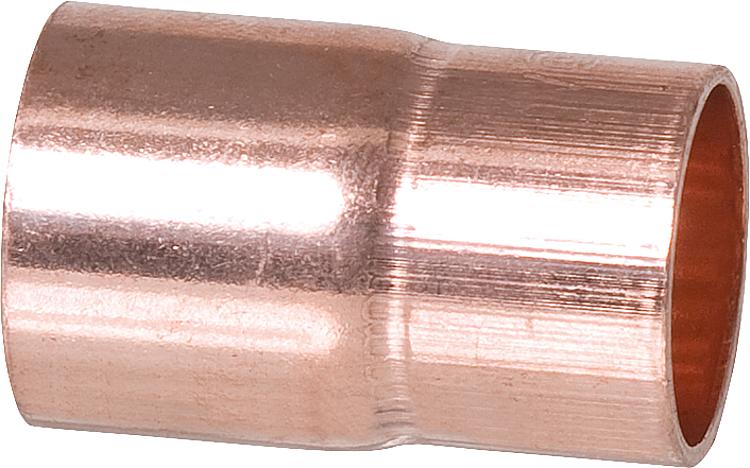 Kupferlötfitting 5243 Absatznippel 10 x8 mm (A/I) Kupferlötfitting 5243 Absatznippel 10 x8 mm (A/I)