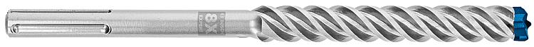 Hammerbohrer BOSCH® EXPERT8X SDS-max Ø 25,0 x 200/320 mm 4 - Schneider mit Hartmetallkopf