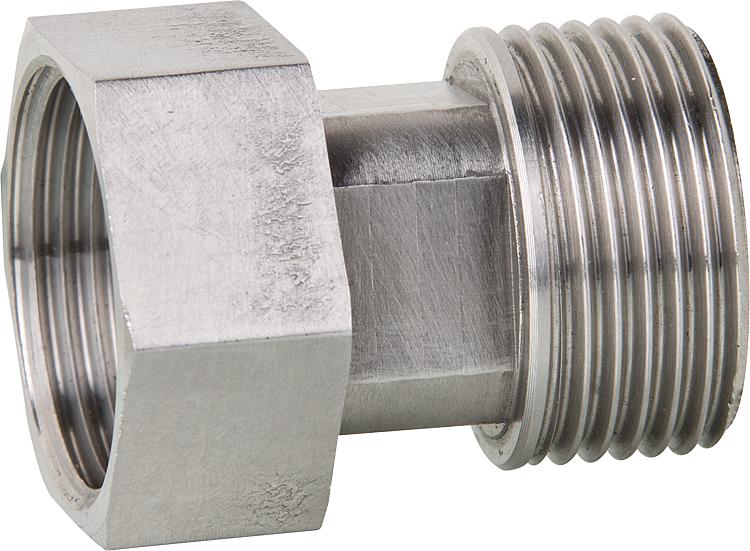 Edelstahlverschraubung DN20(3/4") AG x Überwurfmutter Edelstahlverschraubung DN20(3/4") AG x Überwurfmutter